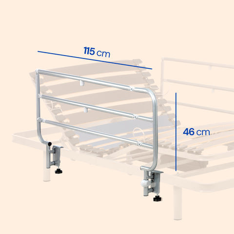 Grade de cama para idosos - Grade esquerda