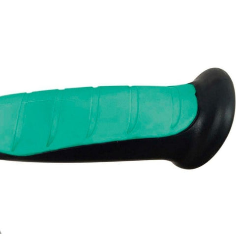 Pack 2 muletas de alumínio com pega anatómica em borracha cor verde